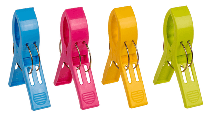 Big beach towel clips, colorful,