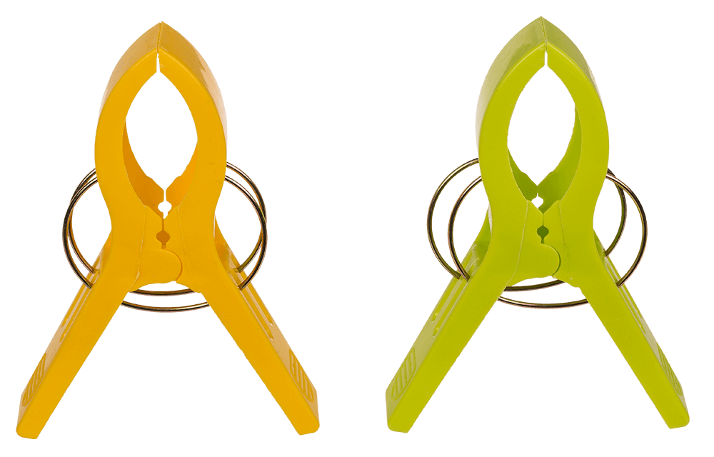 Big beach towel clips, colorful,