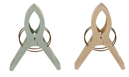 Big beach towel clips, pastell,