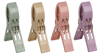 Big beach towel clips, pastell,