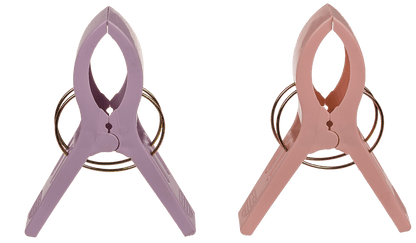 Big beach towel clips, pastell,