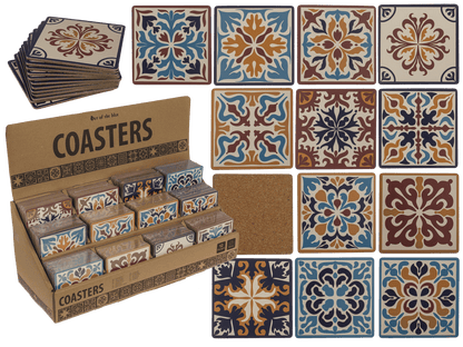 Cork Coaster, Mosaic,