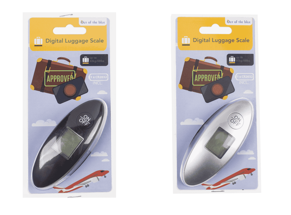 Digital luggage scale, up to 40kg/88lbs.,