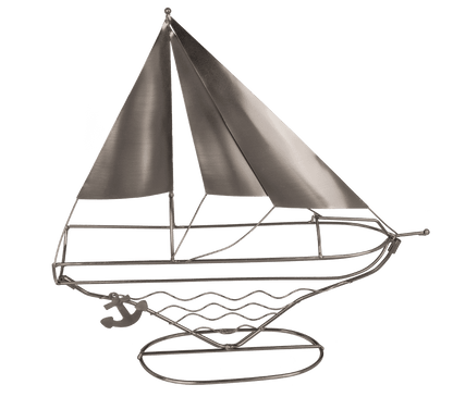 Metal bottle holder, Sail Boat,