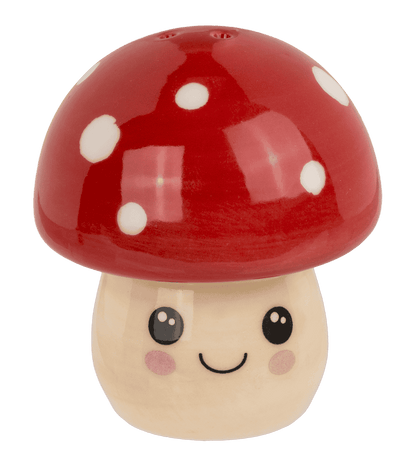 Salt & pepper shaker, Kawaii mushrooms,