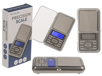 Stainless steel precision scales, 12 x 6 cm,