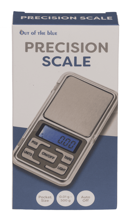 Stainless steel precision scales, 12 x 6 cm,