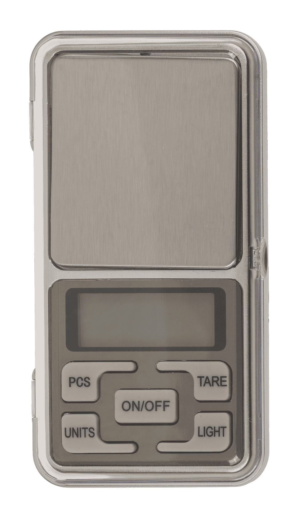 Stainless steel precision scales, 12 x 6 cm,