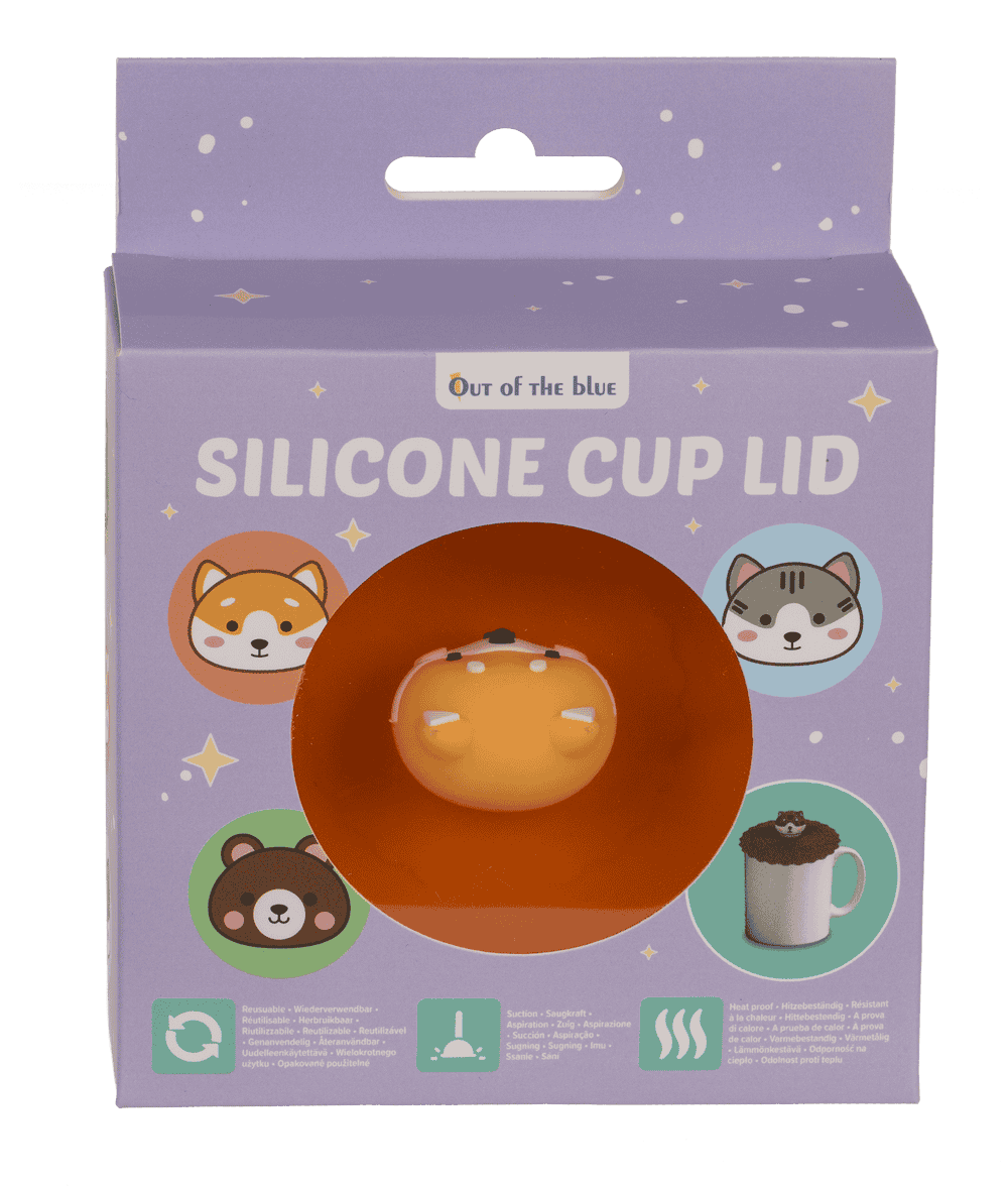 Silicone Lid, Animals, X cm,