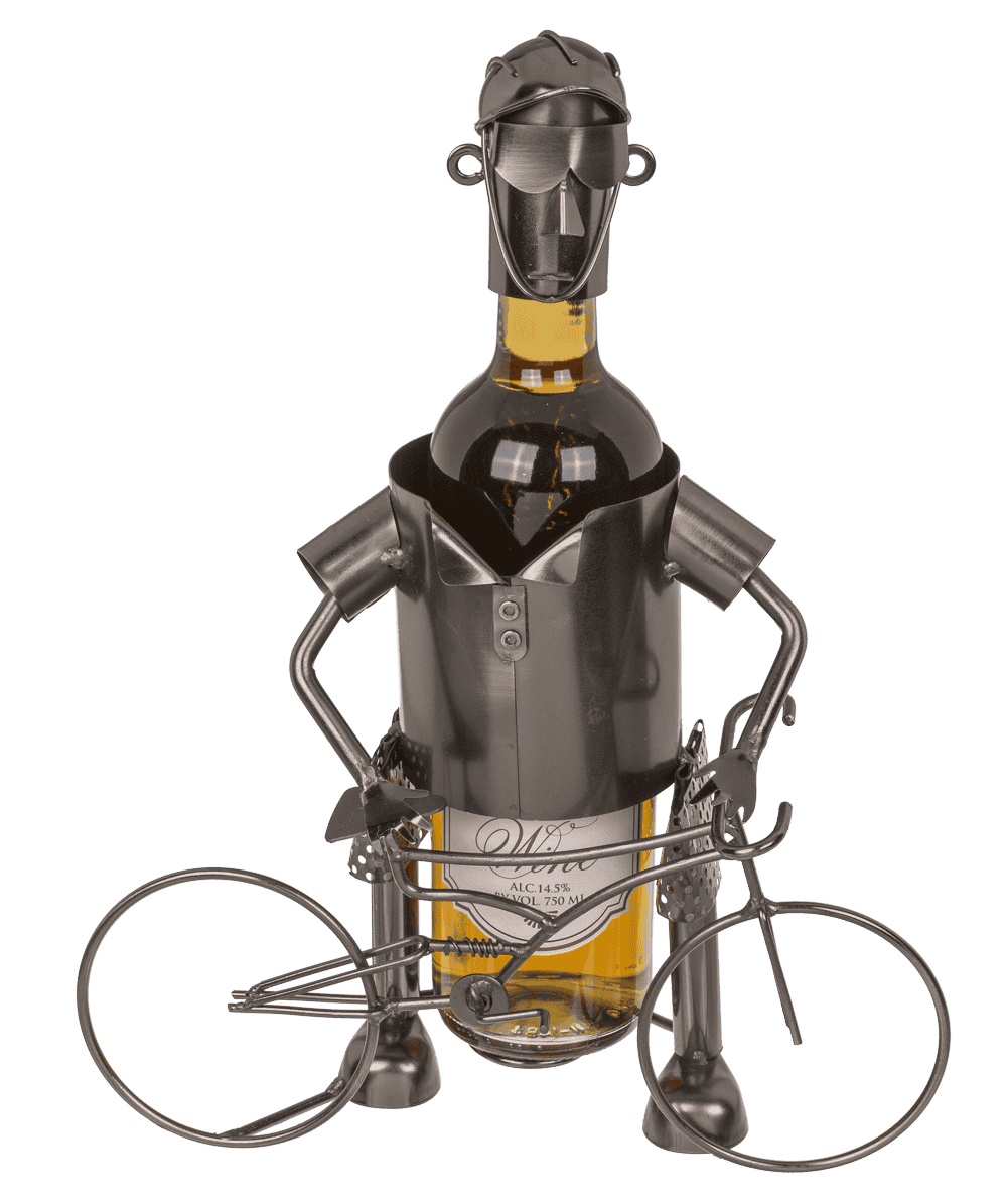 Metal bottle holder, Bicycle Driver,