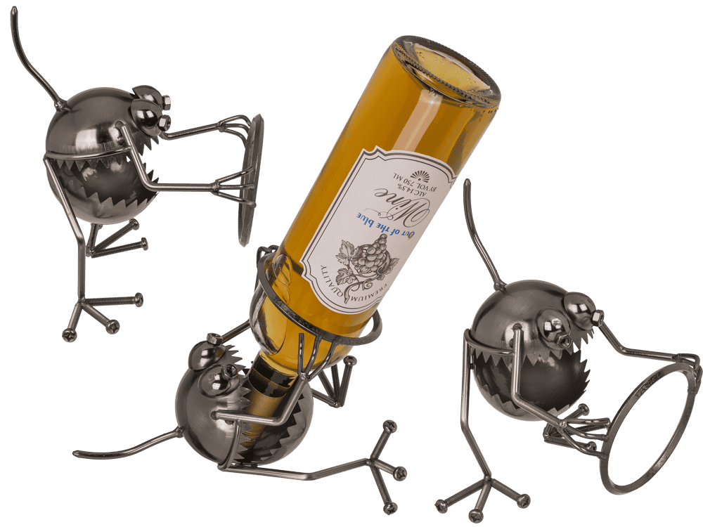 Metal bottle holder, Monster,