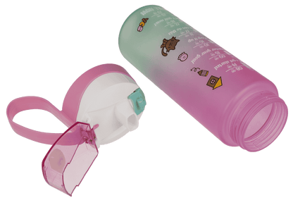 Drinking bottle with drinking indicator,