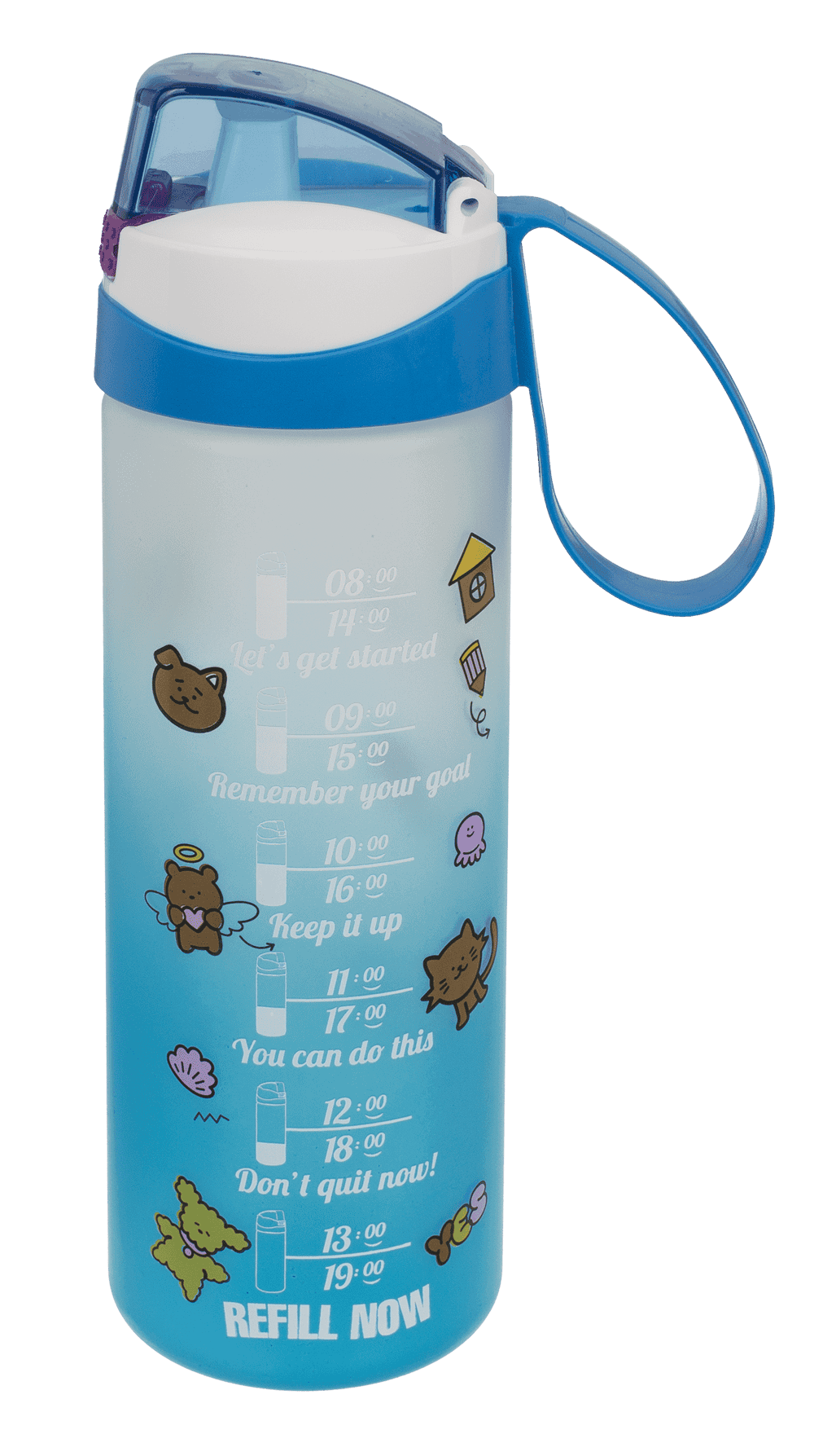 Drinking bottle with drinking indicator II,