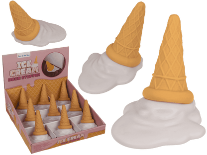Door Stopper, Ice Cream, 11 x 9,5 x 10 cm,