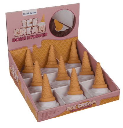 Door Stopper, Ice Cream, 11 x 9,5 x 10 cm,