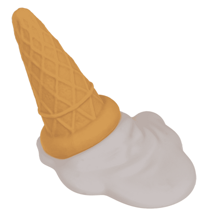 Door Stopper, Ice Cream, 11 x 9,5 x 10 cm,