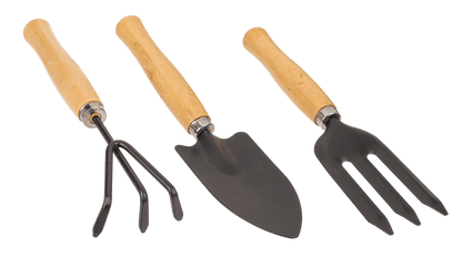 Small garden tools,Tiny Gardening, set of 3