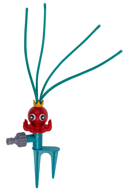 Lawn sprinkler, Happy Octopuss, 11 x 8 x 21 cm,