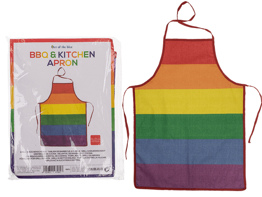 BBQ & Kitchen Apron, Pride,100%