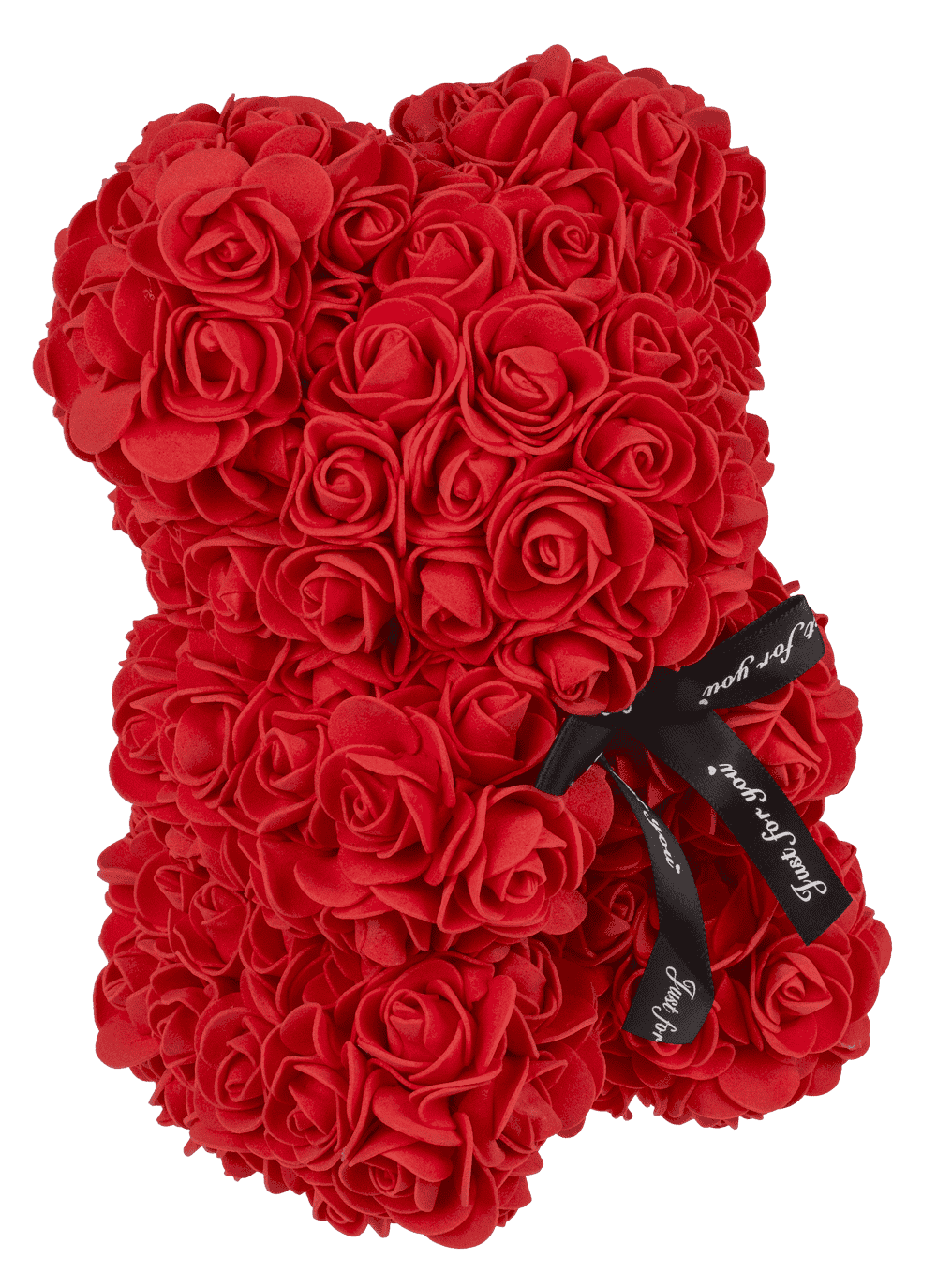 Rose bear, 25 x16 x16 cm in PET gift box,