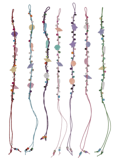 Textile bracelet, Ocean Vibes,