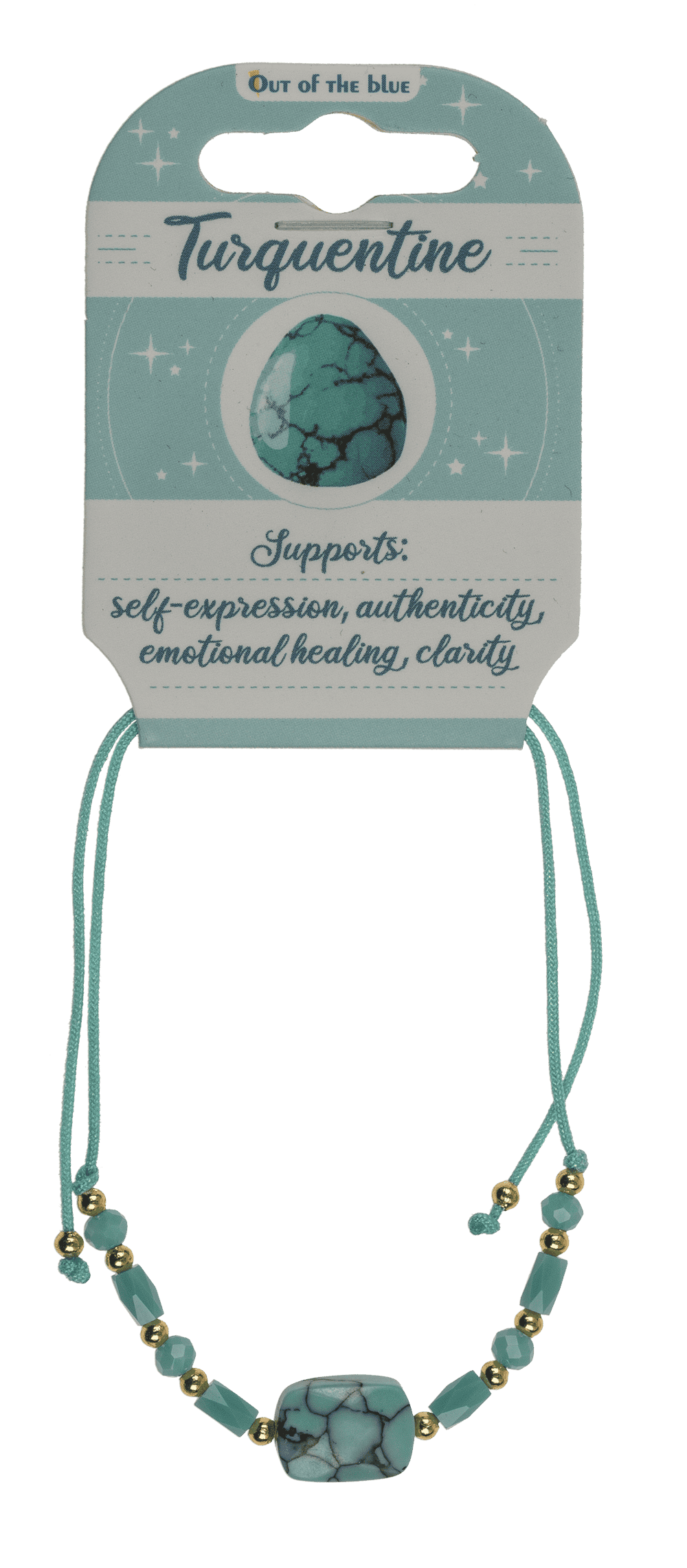 Crystal bracelet with gemstone, Crystal Dreams,