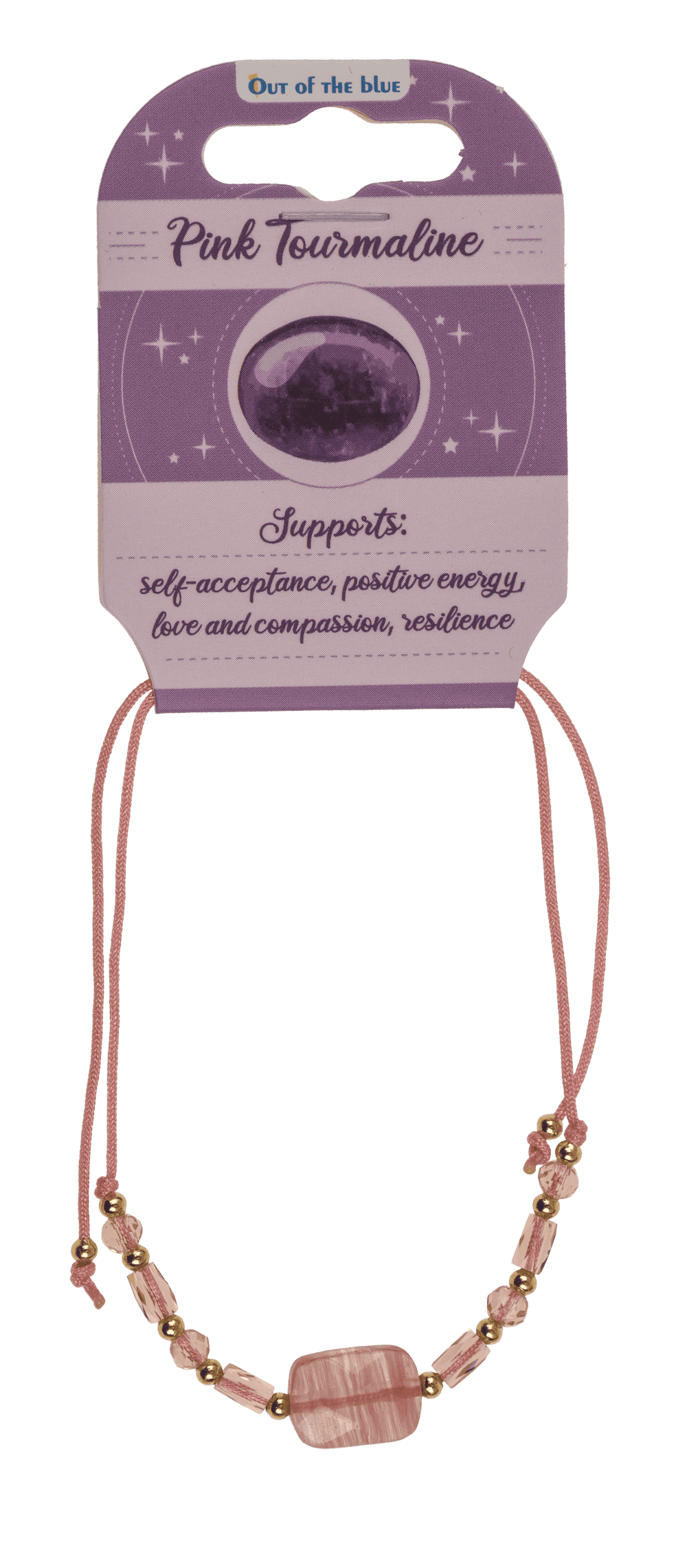 Crystal bracelet with gemstone, Crystal Dreams,