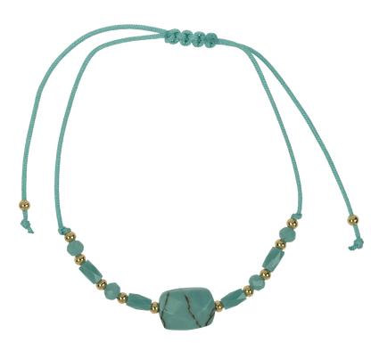 Crystal bracelet with gemstone, Crystal Dreams,