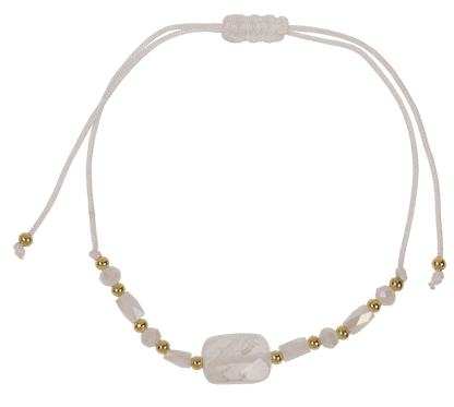 Crystal bracelet with gemstone, Crystal Dreams,