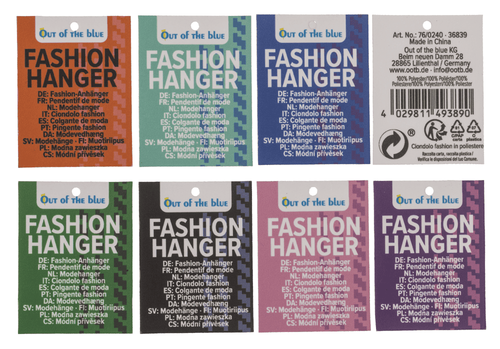 Fashion hanger, Laces,