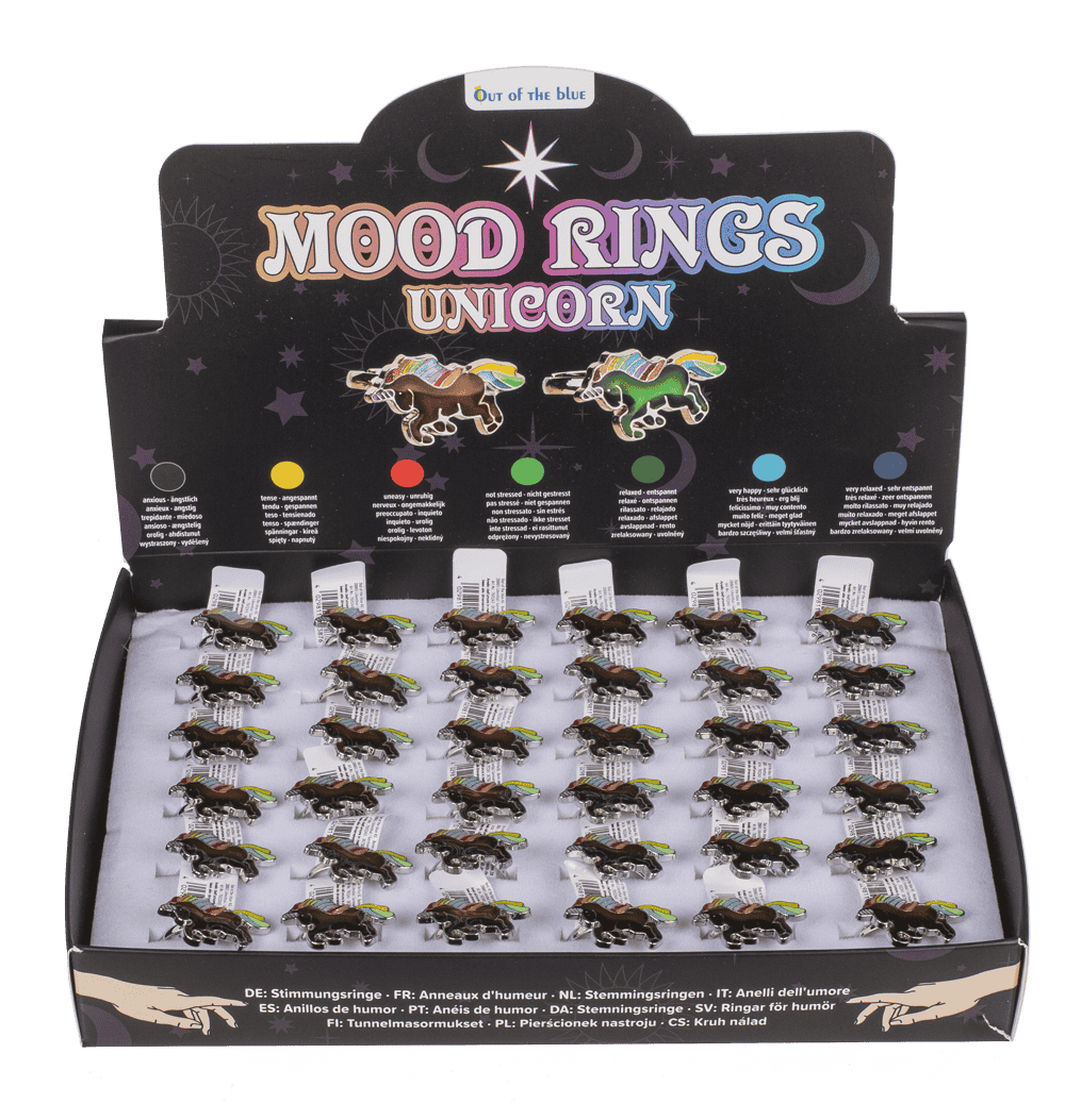 Mood ring, Unicorn, one size,