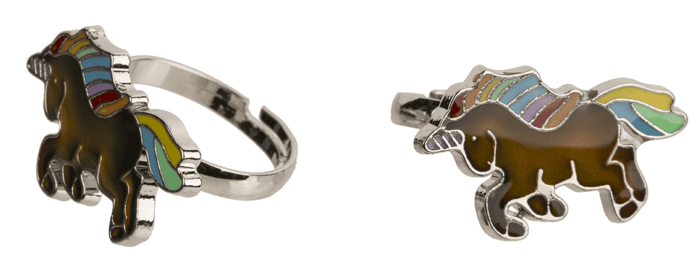 Mood ring, Unicorn, one size,