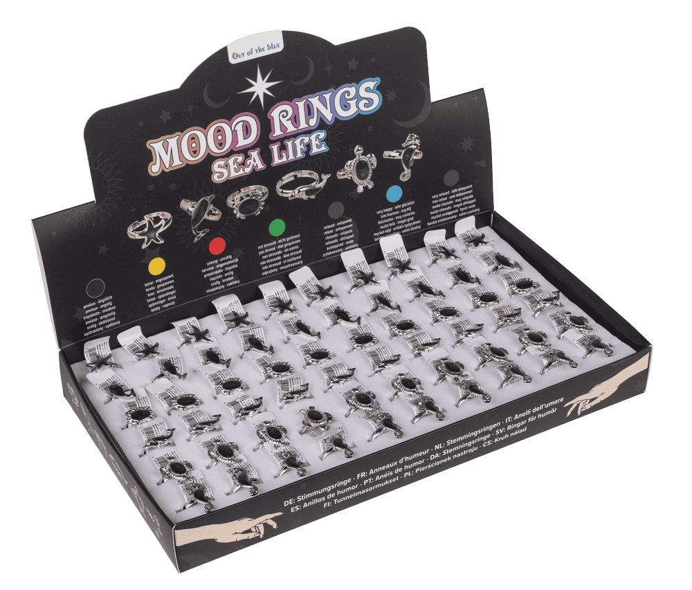 Mood ring, Sea life, one size,