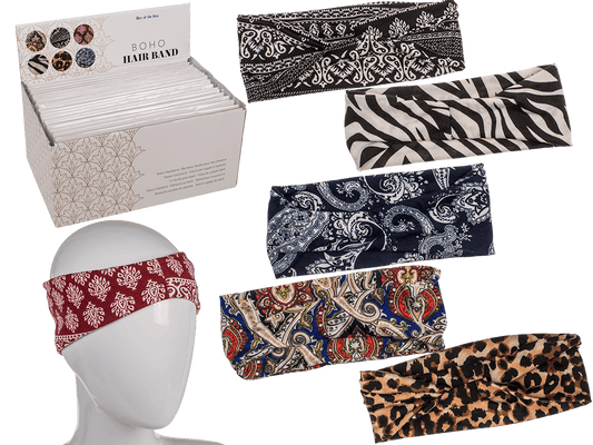 Textile Hairband, BOHO - Classic,