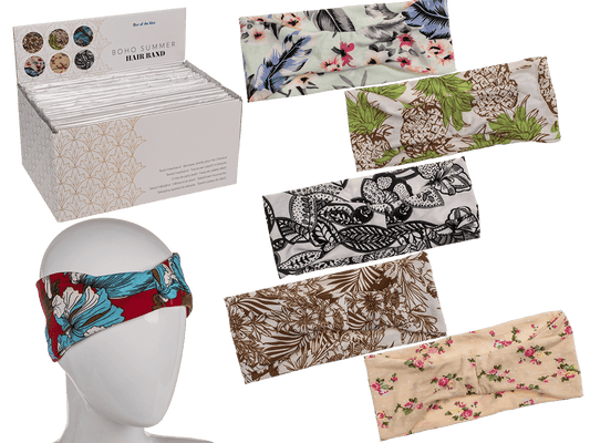 Textile Hairband, BOHO - Summer,