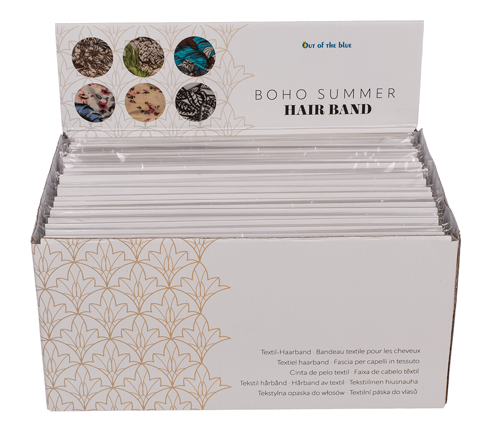 Textile Hairband, BOHO - Summer,
