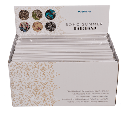 Textile Hairband, BOHO - Summer,