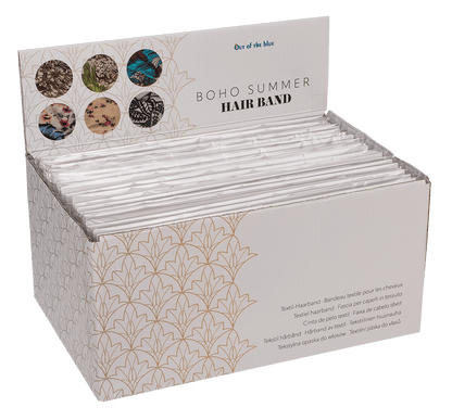 Textile Hairband, BOHO - Summer,