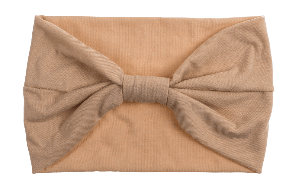 Textile Hairband, Bow, approx. 14 x 24 cm,