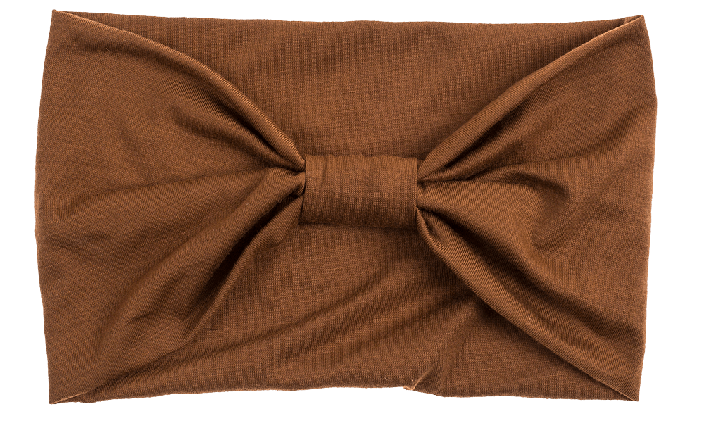 Textile Hairband, Bow, approx. 14 x 24 cm,