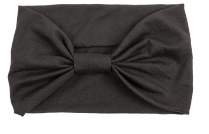 Textile Hairband, Bow, approx. 14 x 24 cm,