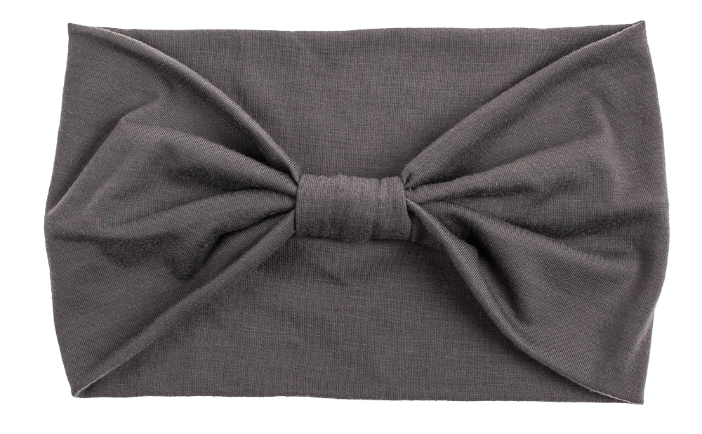 Textile Hairband, Bow, approx. 14 x 24 cm,