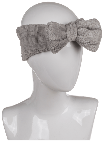 Textile Hairband, Fluffy Bow,