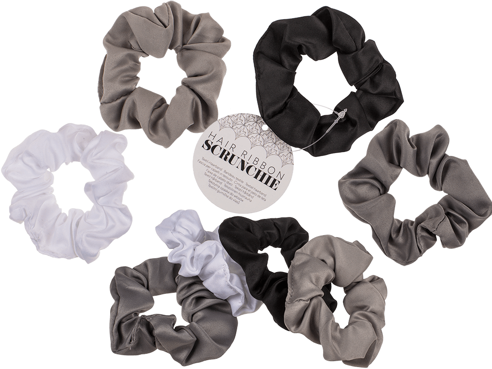 Textile hair ribbon, Scrunchie,