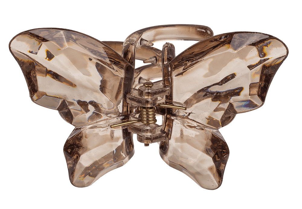 Acrylic hair claw, Butterfly,