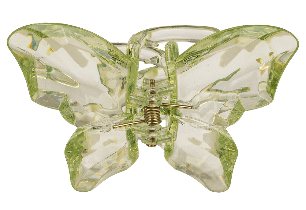 Acrylic hair claw, Butterfly,