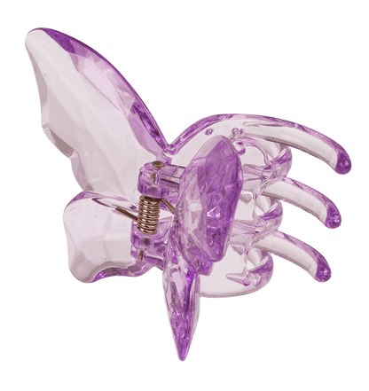 Acrylic hair claw, Butterfly,