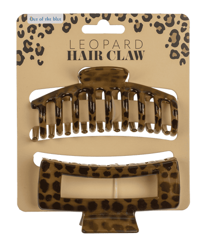Hair claw, Leopard
