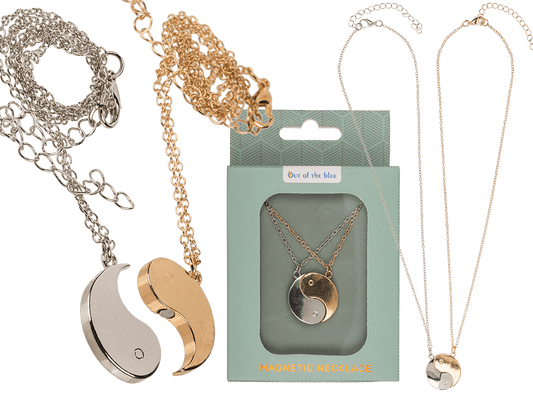 Magnetic Necklace, Ying and Yang,
