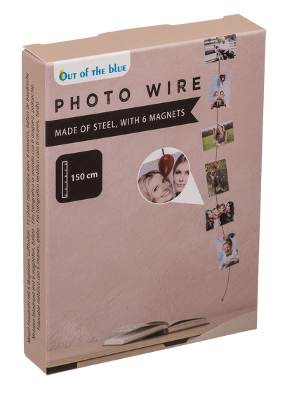 Photo steel wire with 6 magnets , Balloon,